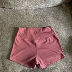 Pink cross waste shorts